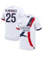 Paris Saint-Germain Nuno Mendes #25 Bortedrakt 2024-25 Korte ermer